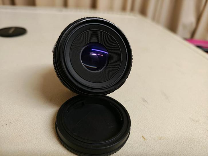 Olympus OM 80mm macro f4  for bellows met autobellows, Audio, Tv en Foto, Fotografie | Lenzen en Objectieven, Zo goed als nieuw