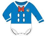 Donald Duck Rompertje Lange Mouw Disney Baby - Maat 86, Disney, Nacht- of Onderkleding, Nieuw, Ophalen of Verzenden