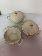 3 dekschalen Mitterteich Bavaria Ursula “VINTAGE”, Ophalen of Verzenden