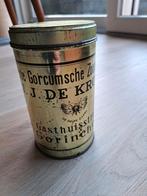 Vintage blik Gorcumsche zoute bollen, Ophalen of Verzenden, Gebruikt, Overige