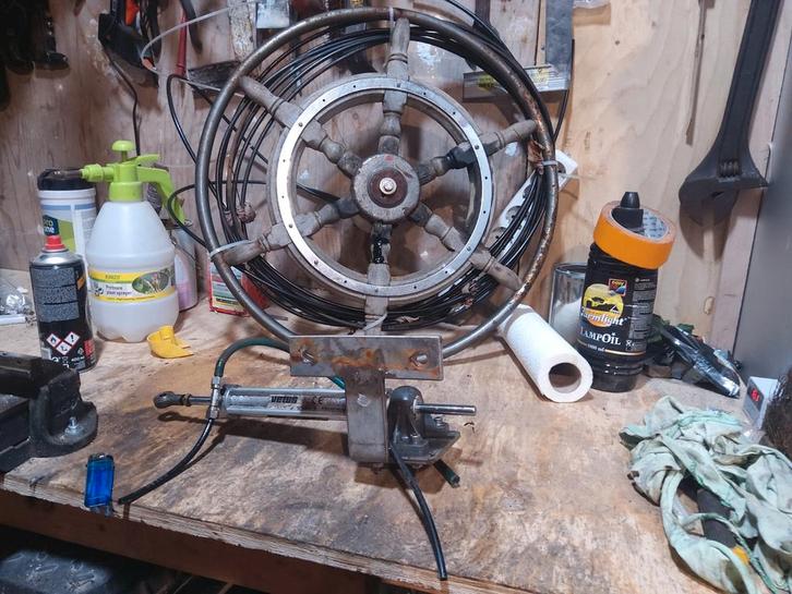 Boot Stuurwiel met Hydraulische Besturing, Watersport en Boten, Accessoires en Onderhoud, Gebruikt, Motor en Techniek, Ophalen of Verzenden