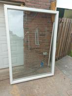 Hardhout kozijn. Met dubbelglas, Gebruikt, Raamkozijn, Hout, Ophalen