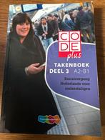 Takenboek Deel 3 A2-B1 Code plus, Boeken, Ophalen of Verzenden, Zo goed als nieuw, Overige niveaus, Nederlands