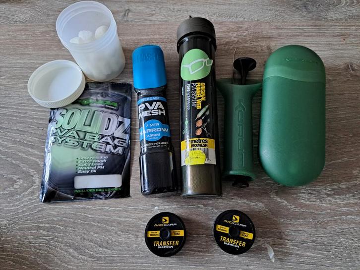 PVA Pakket Nash, Korda, Avid - Complete Set, Watersport en Boten, Hengelsport | Karpervissen, Overige typen, Ophalen of Verzenden