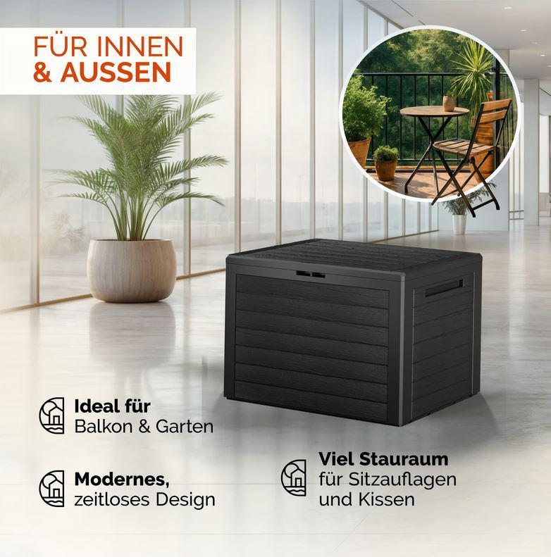 Opbergbox opbergkist tuinkussens kunststof 190L GRTS BEZORGD, Verzenden, P. Venemakade 163c, 9605 PN Kiel-Windeweer, Nieuw, HODO Handelsonderneming