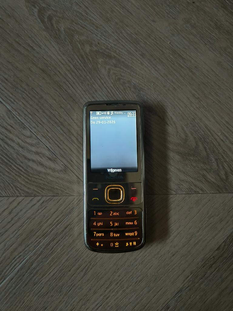 Nokia 6700 classic gold edition, Ophalen of Verzenden, Gebruikt, Frontje of Cover