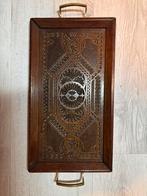 Houten dienblad met uitgesneden patroon, Ophalen of Verzenden