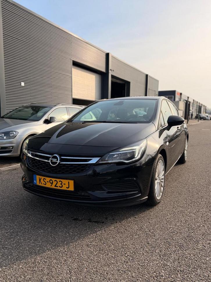 Opel Astra 1.0 Turbo 77KW 5D 2016 Zwart, Auto's, Opel, Particulier, Astra, Benzine, A, Hatchback, Handgeschakeld, Origineel Nederlands
