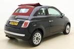 Fiat 500 C 1.2 Lounge Cabrio | rood stoffen dak | 70pk | Air, Auto's, Voorwielaandrijving, Euro 5, Stof, Gebruikt