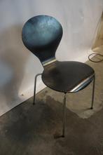 Zwarte stoel eetkamerstoel, Ophalen, Gebruikt, Zwart, Eén