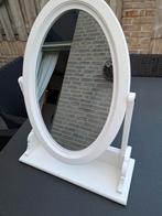 Ikea kapspiegel, wit geschilderd, Huis en Inrichting, Woonaccessoires | Spiegels, Ophalen, Minder dan 50 cm, Gebruikt, Minder dan 100 cm