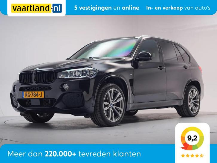 BMW X5 3,0D XDRIVE High Executive [ 7 npersoons cruise leer, Auto's, BMW, Bedrijf, Te koop, X5, ABS, Achteruitrijcamera, Adaptieve lichten