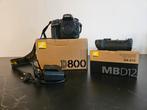 Nikon D800 + MBD12 Grip, Audio, Tv en Foto, Fotocamera's Digitaal, Gebruikt, Spiegelreflex, Ophalen of Verzenden, Nikon