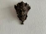Antiek bronzen duivel, Antiek en Kunst, Ophalen of Verzenden, Brons