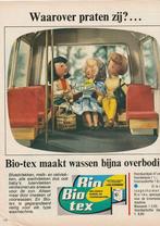 Retro reclame 1968 Biotex Nijmegen wasmiddel bijna overbodig, Verzamelen, Retro, Verzenden, Overige typen