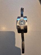 Dolce & Gabbana Dameshorloge met Strass, Sieraden, Tassen en Uiterlijk, Horloges | Dames, Leer, Staal, Polshorloge, Ophalen of Verzenden