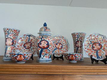 Chinees Porselein Kaststel - Handgeschilderd beschikbaar voor biedingen