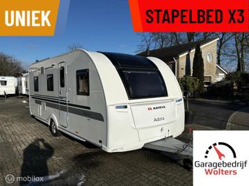 Adria 573 PT 3x stapelbed panorama dakluik garage douchecab. beschikbaar voor biedingen
