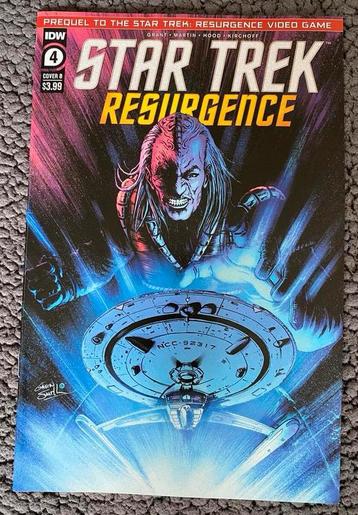 Star Trek Resurgence (Cover B) Stripboek beschikbaar voor biedingen