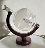 Karaf in de vorm van een wereldbol., Glas of Glazen, Ophalen of Verzenden, Overige stijlen, Glas