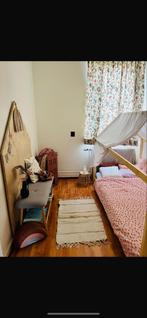 Grondbed 90x200 - Zonder matras, Ophalen, Gebruikt, 180 cm of meer, 85 tot 100 cm