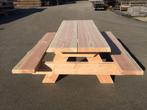 6 cm picknickbank 200,250 en 300 cm picknicktafel, Ophalen of Verzenden, Nieuw, Hout