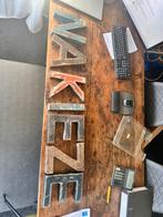 Metalen oude kroeg letters, Huis en Inrichting, Ophalen of Verzenden, Gebruikt