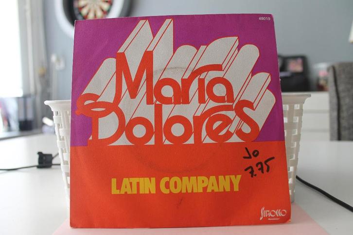 7" Single Latin Company - Maria Dolores / Spanish Night, Cd's en Dvd's, Vinyl Singles, Gebruikt, Single, Pop, 7 inch, Ophalen of Verzenden