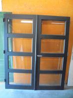 Openslaande binnendeuren met glas, 178 x 211,5 (nr. OK260A), Ophalen, 120 cm of meer, Binnendeur, Zo goed als nieuw