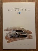 Chevrolet Beretta brochure, Verzenden, Zo goed als nieuw, Chevrolet