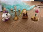 Belle en het Beest Ornamenten Set zonder Lumiere, Ophalen of Verzenden, Assepoester of Belle, Zo goed als nieuw, Beeldje of Figuurtje
