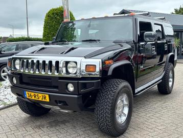 Hummer H2 6.0 V8 Zwart 2005 Youngtimer Facelift TOPCONDITIE  beschikbaar voor biedingen
