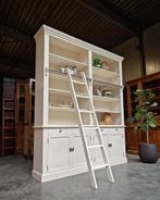 Bibliotheekkast | Boekenkast met ladder | Sfeermaker #1238, 200 cm of meer, Ophalen of Verzenden, 200 cm of meer, 25 tot 50 cm