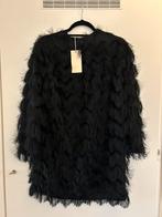 Jurkje met franje, Kleding | Dames, Tops, Ophalen of Verzenden, Zo goed als nieuw, Zwart, Korte mouw