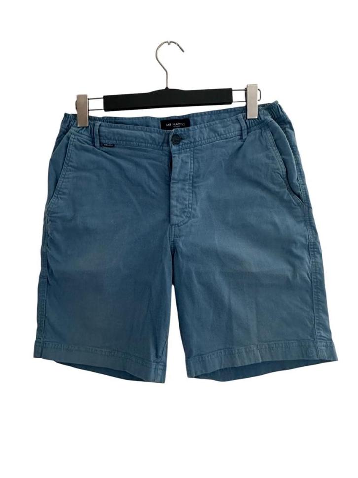 Mr Marvis korte broek XL, Kleding | Heren, Broeken en Pantalons, Zo goed als nieuw, Maat 56/58 (XL), Blauw, Ophalen of Verzenden