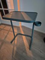 Laptoptafel Ikea in groen (Bjorkasen), Minder dan 55 cm, Rond, Zo goed als nieuw, Hout