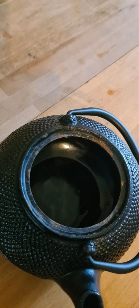 Gietijzeren Theepot Set - Zwart, Huis en Inrichting, Keuken | Keukenbenodigdheden, Gebruikt, Ophalen of Verzenden