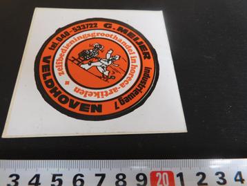 sticker Veldhoven G. Meijer Zelfbedieningsgroothandel horeca beschikbaar voor biedingen
