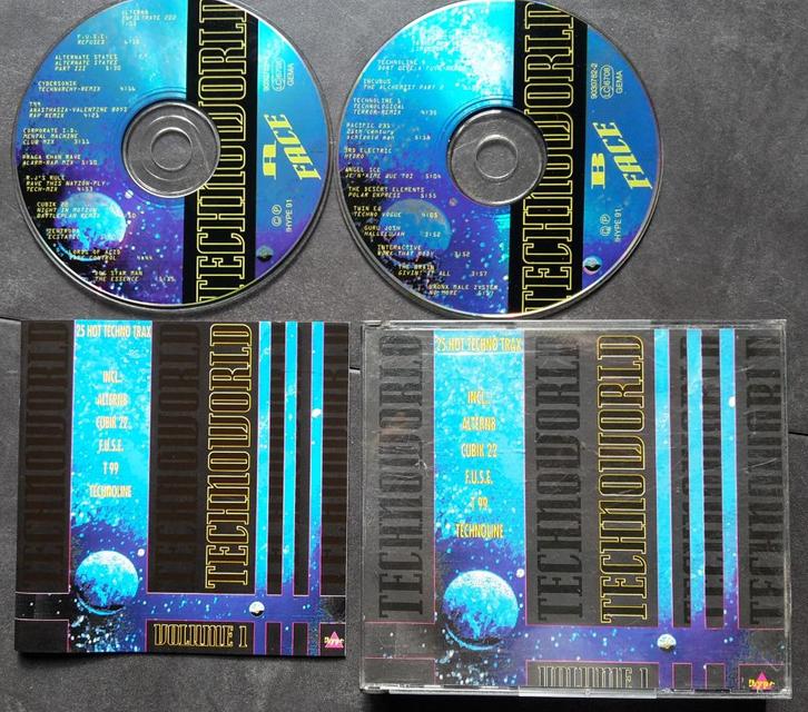 CD - Technoworld Vol. 1 -  Hardcore Techno Acid, Cd's en Dvd's, Cd's | Dance en House, Zo goed als nieuw, Techno of Trance, Ophalen of Verzenden