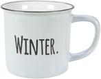 GUSTA beker winter wit - 2 stuks - nieuw -, Nieuw, Ophalen of Verzenden, Overige stijlen, Kop(pen) en/of Schotel(s)