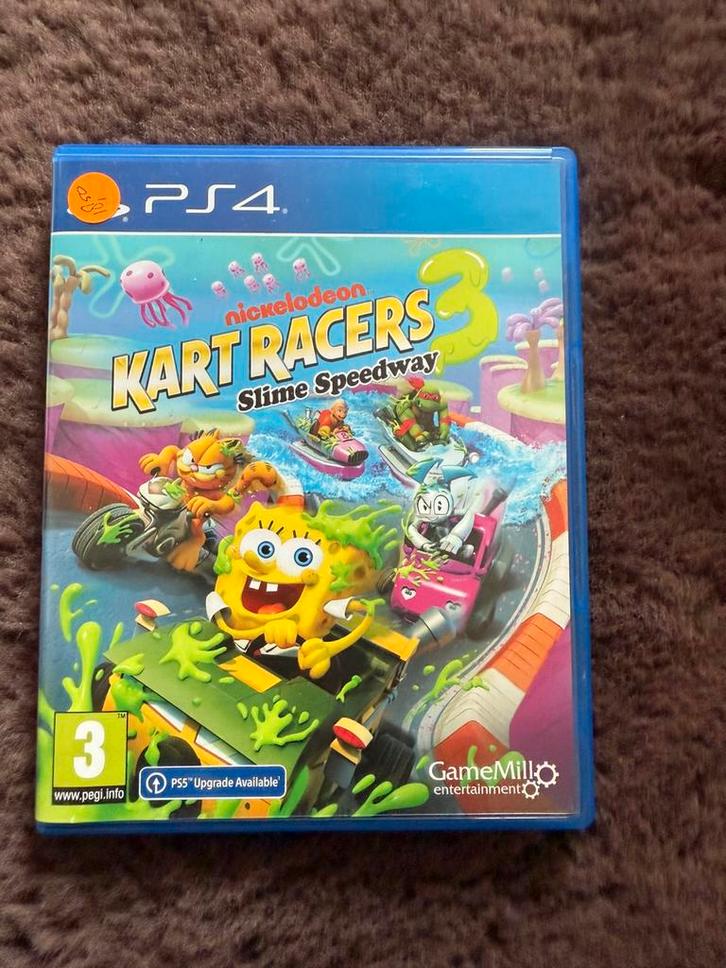 Nickelodeon Kart Racers 3: Slime Speedway, Spelcomputers en Games, Games | Sony PlayStation 4, Zo goed als nieuw, Racen en Vliegen