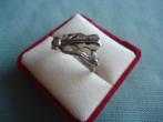 zilver ring, Verzenden, Nieuw, 17 tot 18, Dame