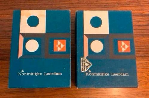 Leerdam vier oude kaarsen standaards in originele doosjes, Antiek en Kunst, Antiek | Glas en Kristal, Ophalen of Verzenden