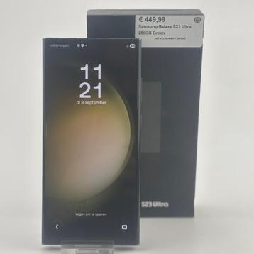 Samsung Galaxy S23 Ultra 256GB Groen beschikbaar voor biedingen