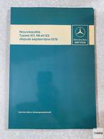 Mercedes-Benz Service Types 107 116 123 1979 Français, Ophalen of Verzenden