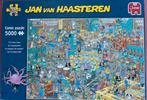 Jan van Haasteren - De Muziekwinkel - 5000 stukjes, Ophalen of Verzenden, Meer dan 1500 stukjes, Zo goed als nieuw, Legpuzzel