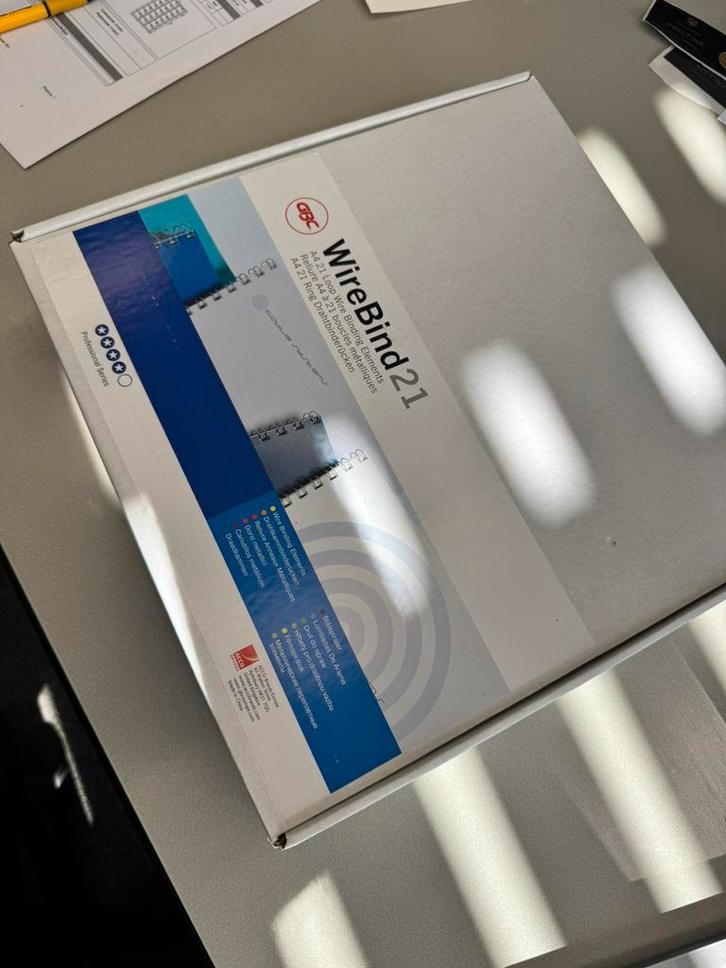 GBC MultiBind Draadruggen Zilver 14mm (100), Computers en Software, Printerbenodigdheden, Nieuw, Ophalen of Verzenden