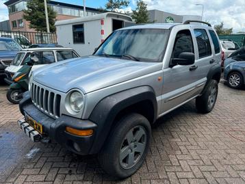 Jeep Cherokee 3.7 V6 AUT 2001 Grijs ledbar airco 4x4 export  beschikbaar voor biedingen