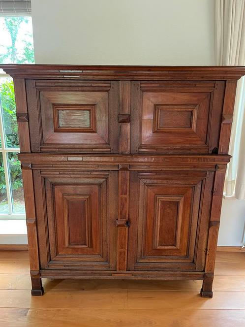 oude antieke 17e eeuwse Zeeuwse buffet kast eiken houten, Antiek en Kunst, Antiek | Overige Antiek, Ophalen
