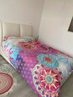 Bed 1,40 voor kleinere ruimte of kinderkamer, Huis en Inrichting, Ophalen, Wit, Tweepersoons, 140 cm